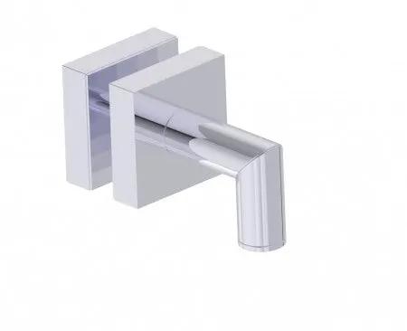 polished chrome door handle