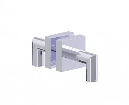 polished chrome door handle