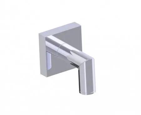 polished chrome door handle