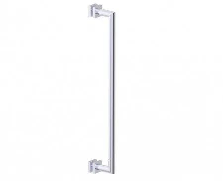polished chrome door handle
