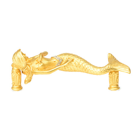 gilded mercury cabinet pull