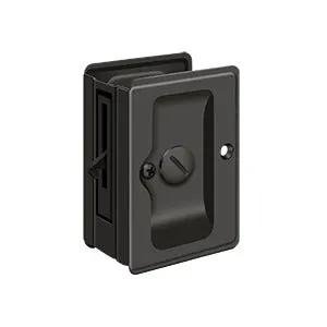 Deltana 3-1/4" x 2-1/4"Adjustable HD Pocket Privacy Lock by Deltana