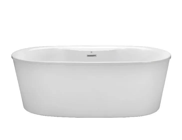 white bathtub