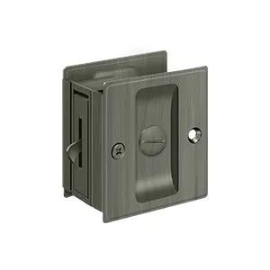 Deltana 2-1/2" x 2-3/4" Privacy Pocket Lock by Deltana