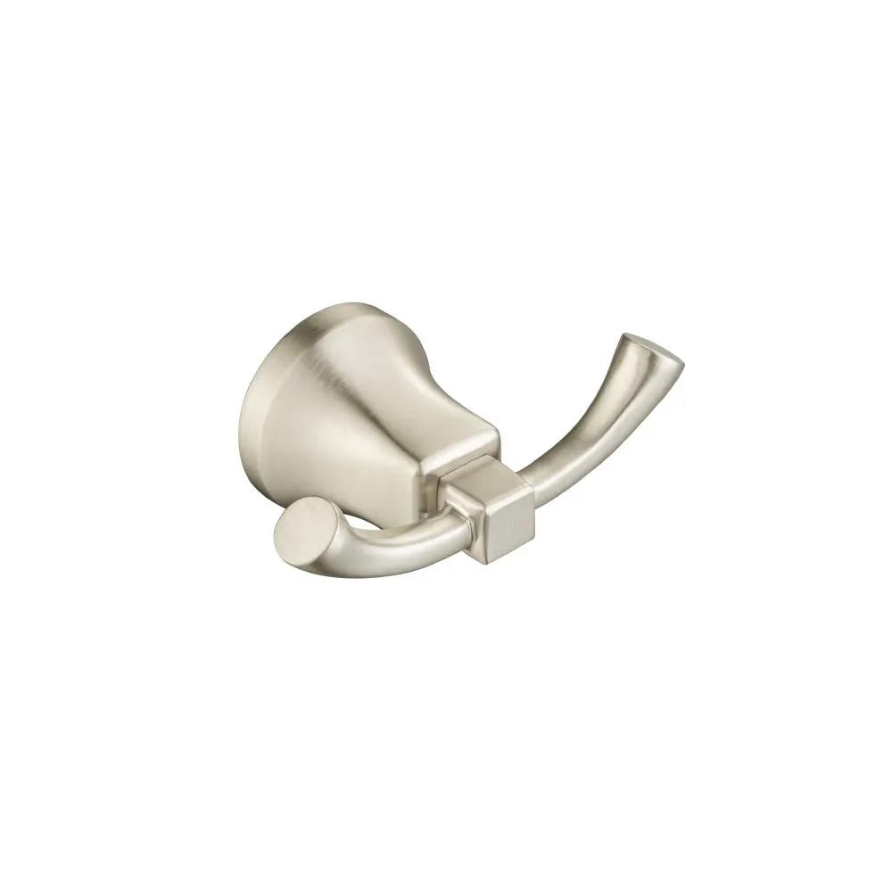 brushed nickel pvd towel/robe hook