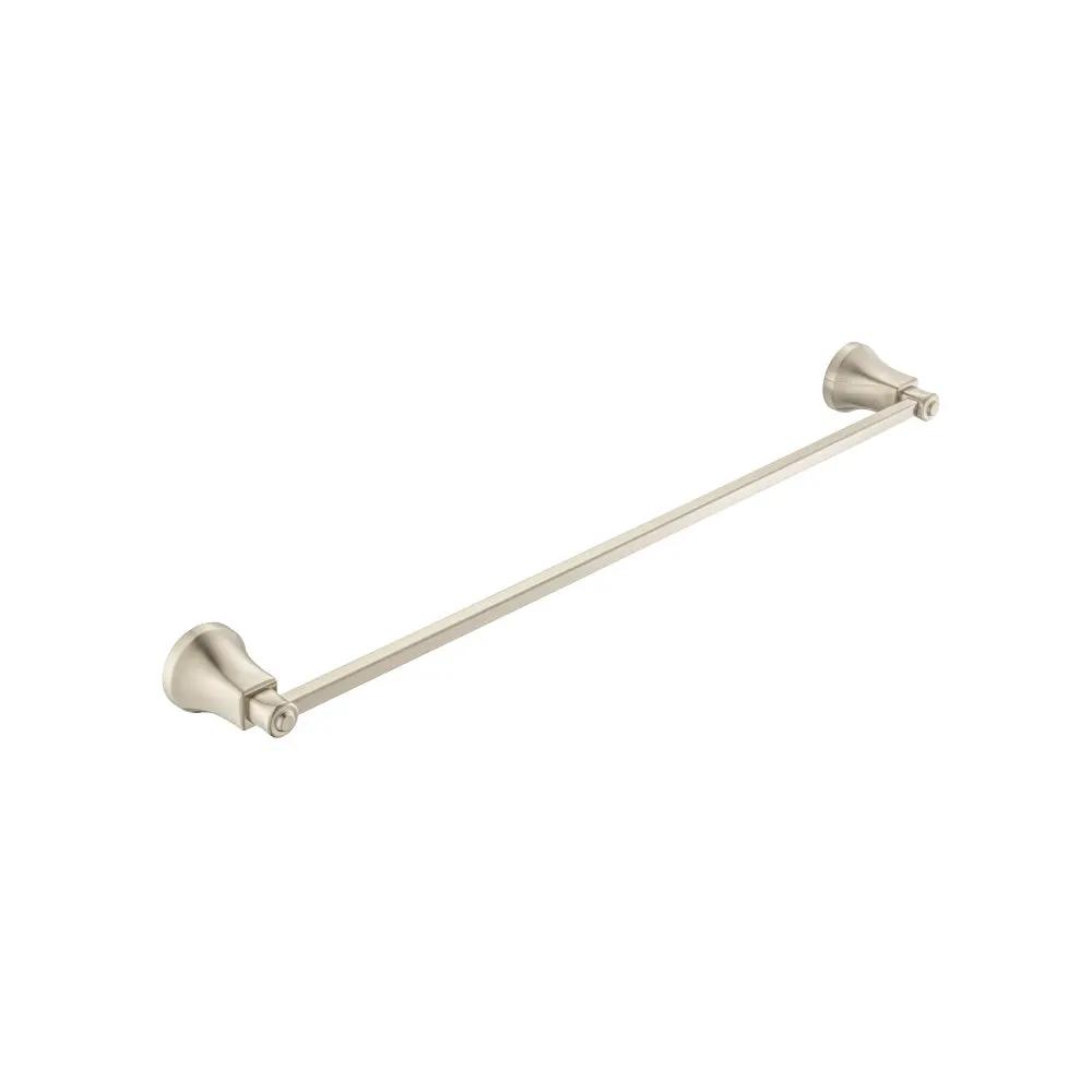 brushed nickel pvd towel bar