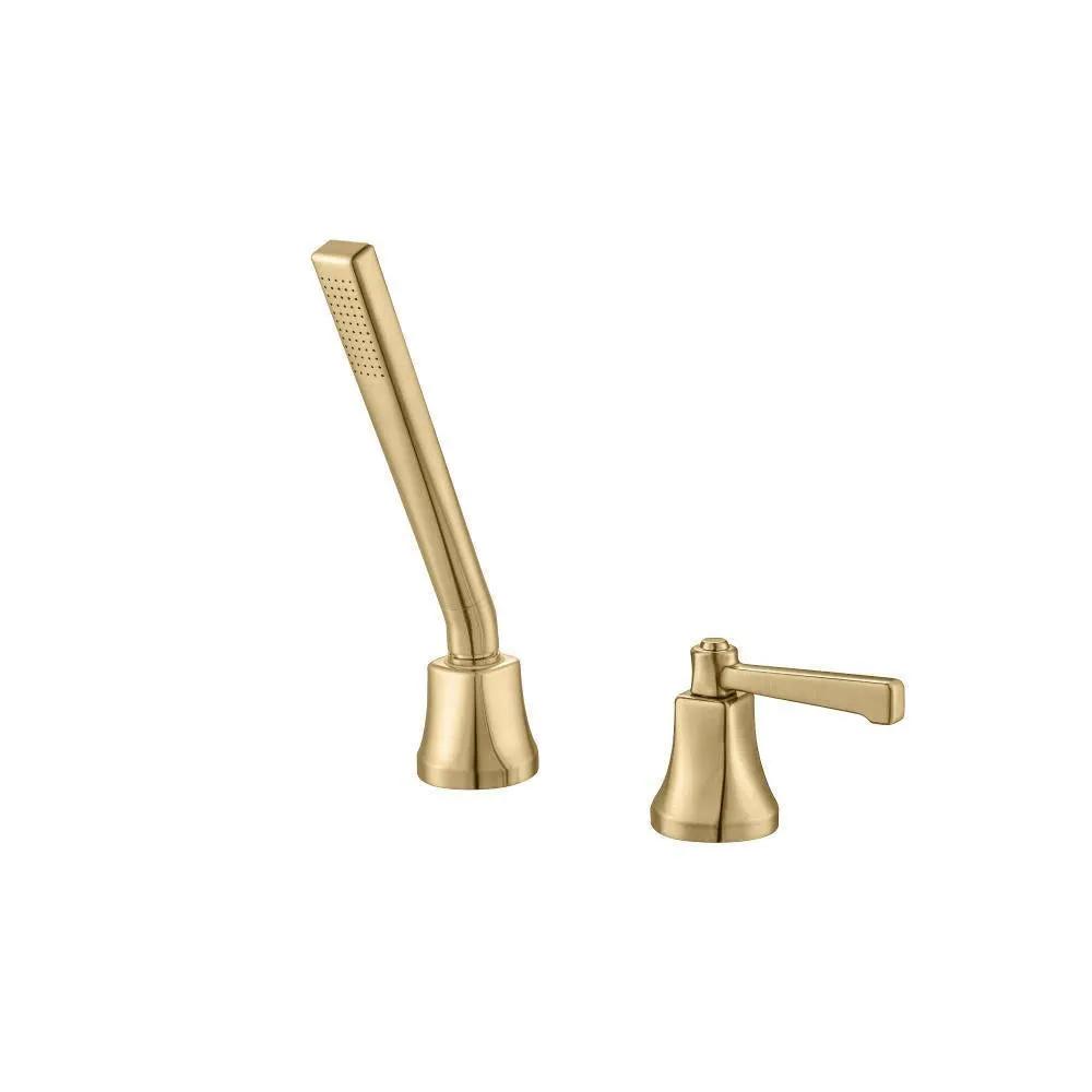 Flusso Serie 270 Deck Diverter with Holder and Hose by Flusso