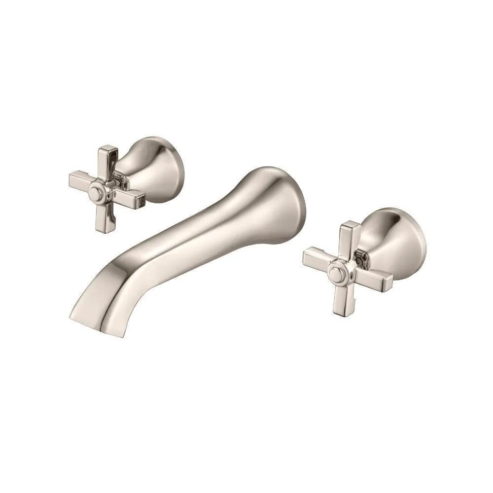 Flusso Serie 270 Two Handle Wall Mounted Tub Filler by Flusso