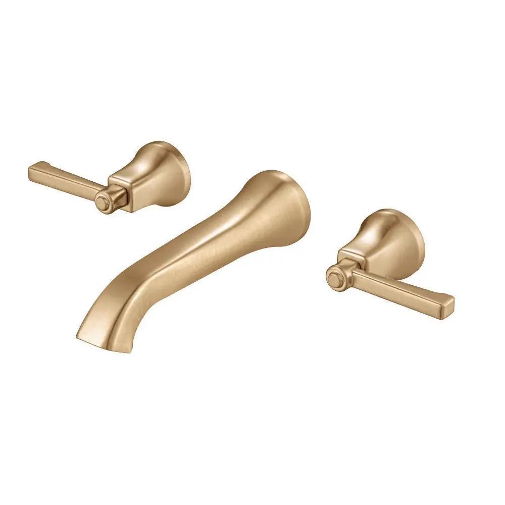 Flusso Serie 270 Trim for Two Handle Wall Mounted Bathroom Faucet by Flusso