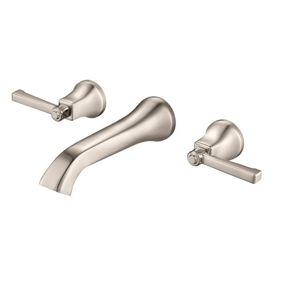 Flusso Serie 270 Two Handle Wall Mounted Bathroom Faucet by Flusso