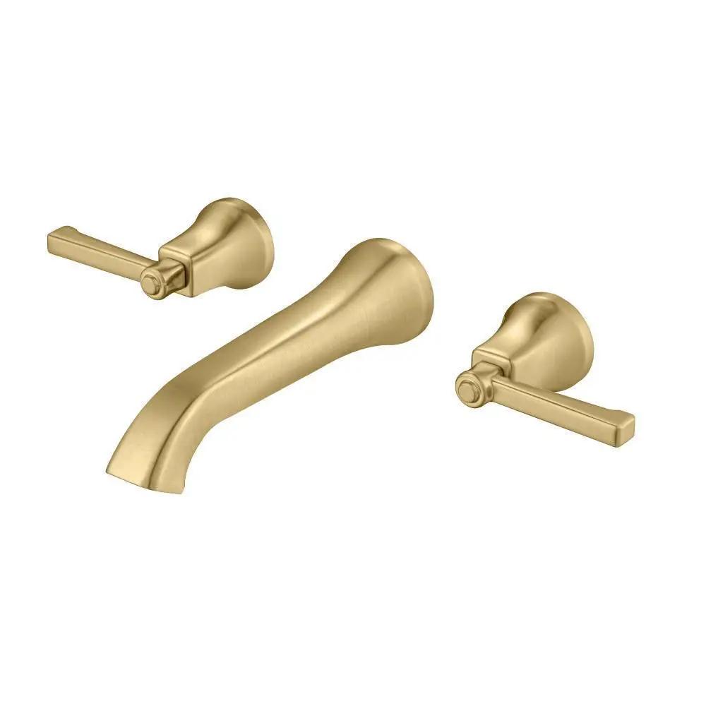 Flusso Serie 270 Trim for Two Handle Wall Mounted Bathroom Faucet by Flusso
