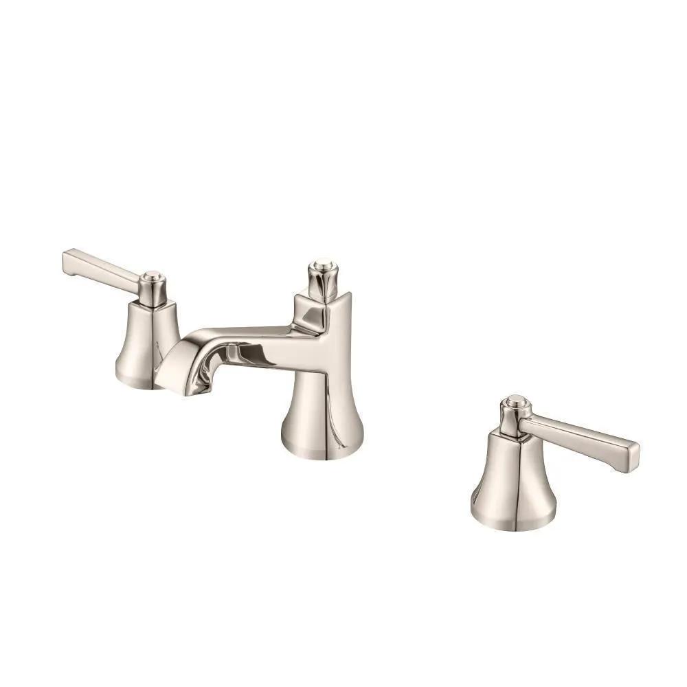 Flusso Serie 270 Three Hole 8" Widespread Two Handle Bathroom Faucet by Flusso