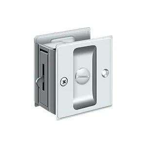 polished chrome pocket lock