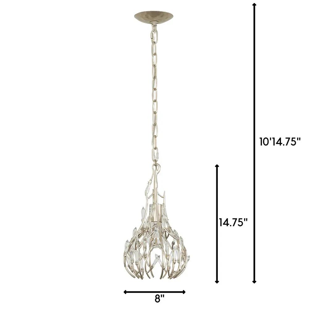 gold dust pendant light