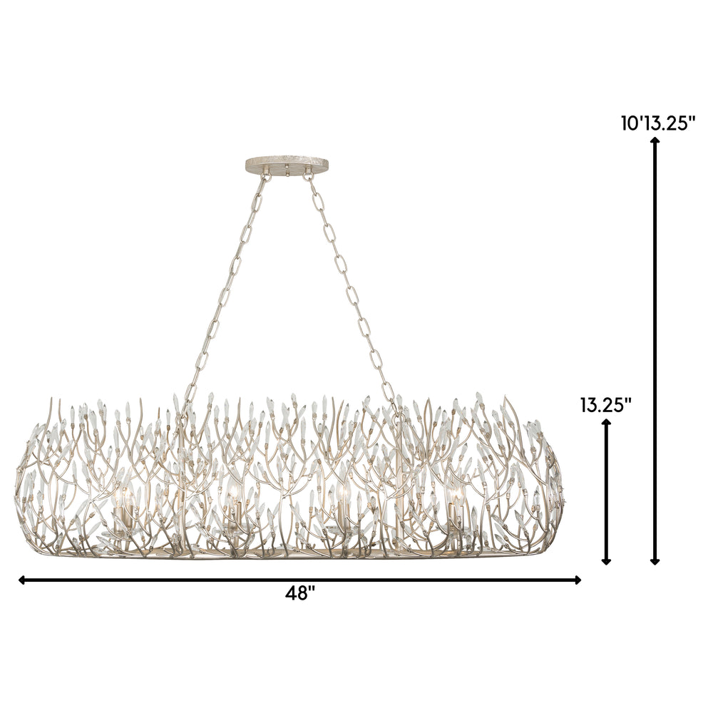 gold dust chandelier