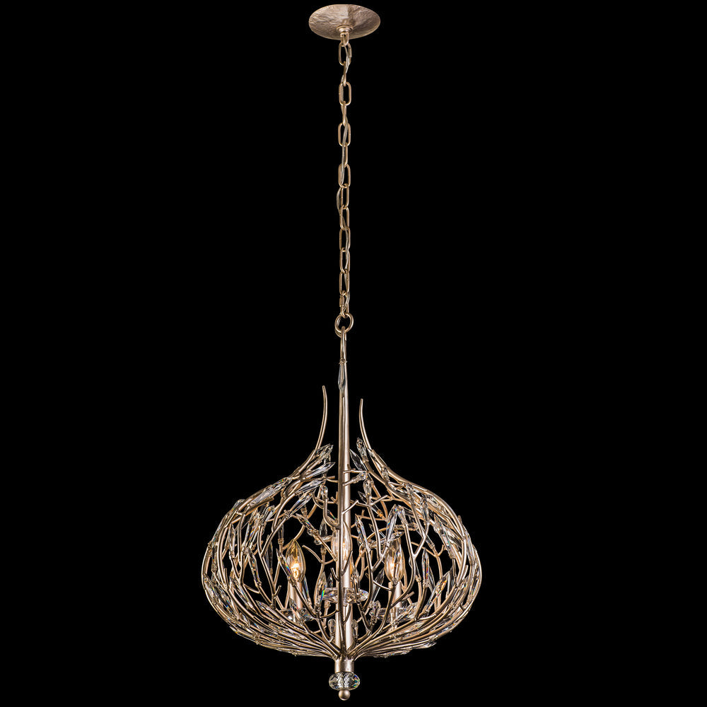 gold dust pendant light