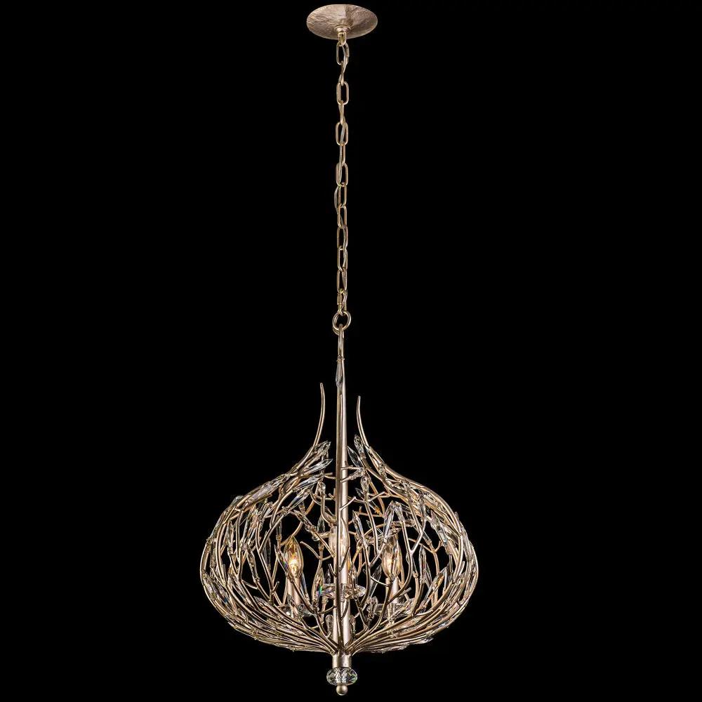 gold dust pendant light