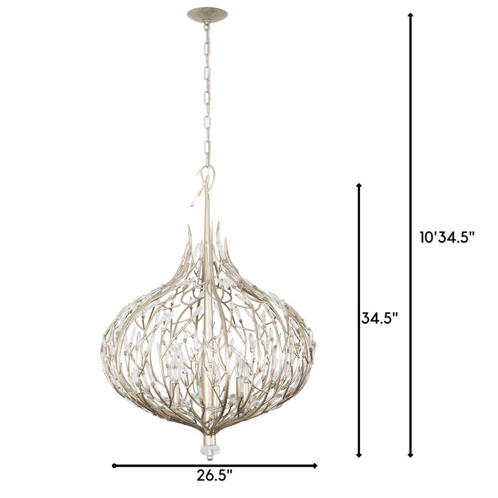 gold dust pendant light