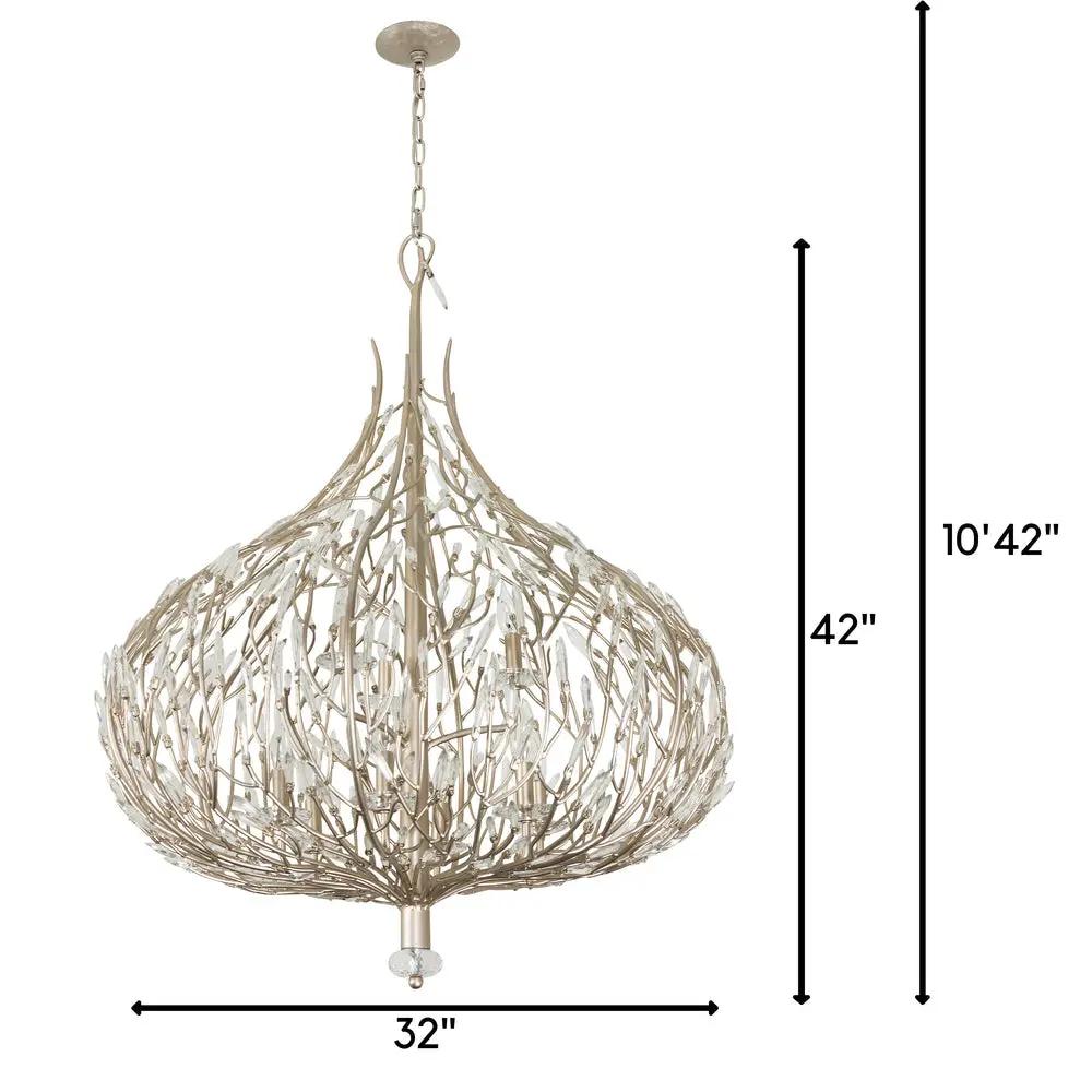 gold dust pendant light