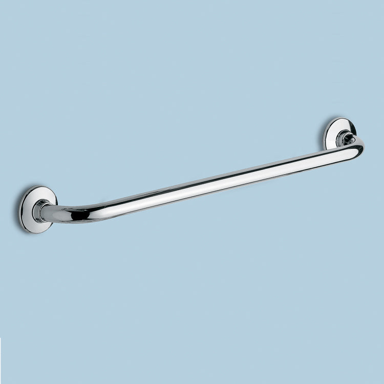 polished chrome grab bar