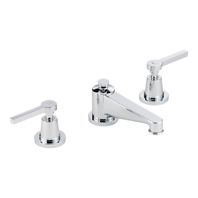 chrome polished faucet