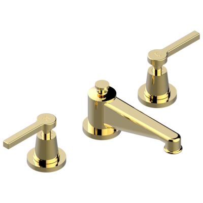 THG Paris Spirit with Lever Handles Widespread Lavatory Set with Drain by THG Paris