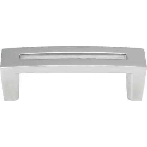 polished chrome pull