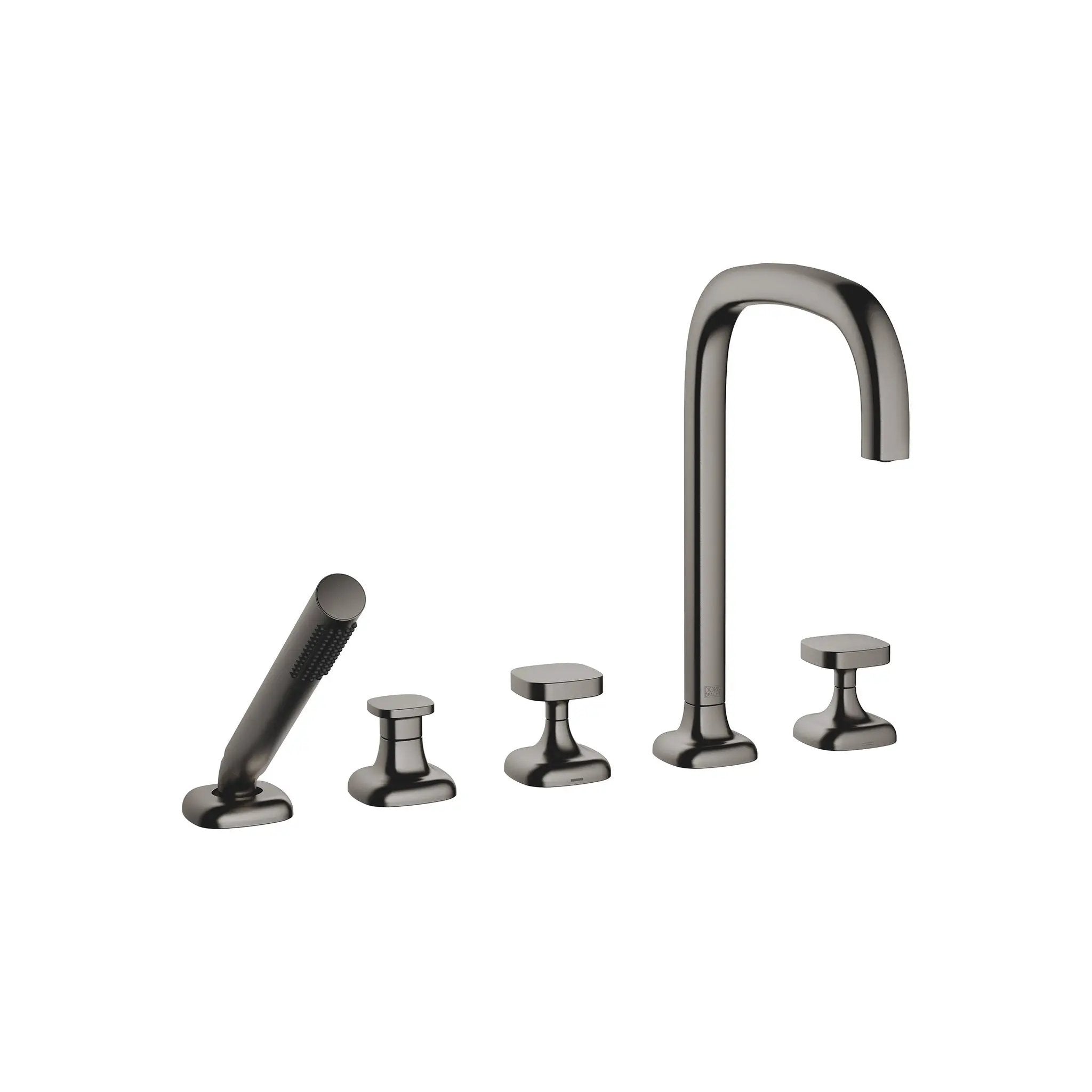 Dornbracht COYA Five Hole Tub Set for Deck-Mounted Tub Installation with Diverter by Dornbracht
