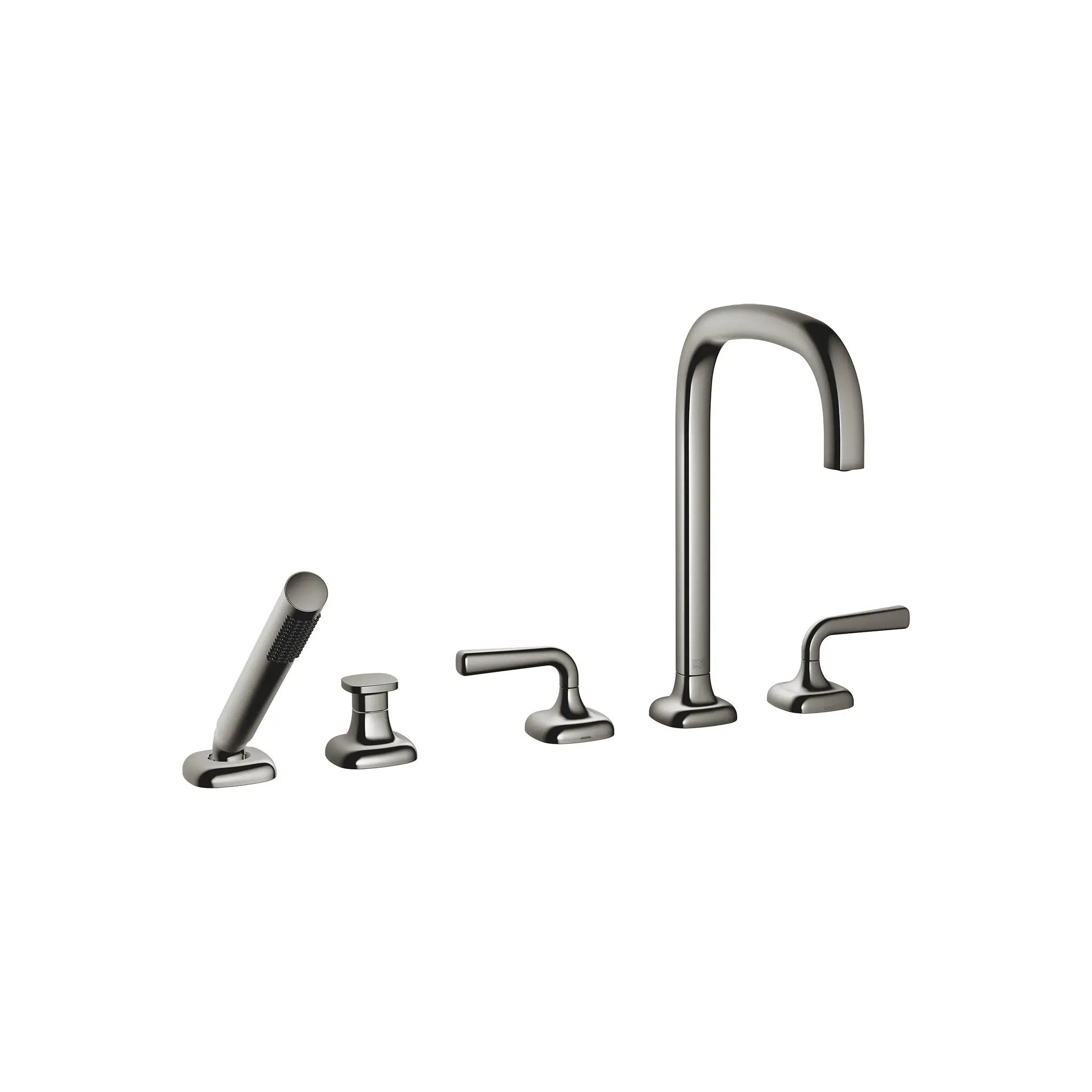 Dornbracht COYA Five Hole Tub Set for Deck-Mounted Tub Installation with Diverter by Dornbracht
