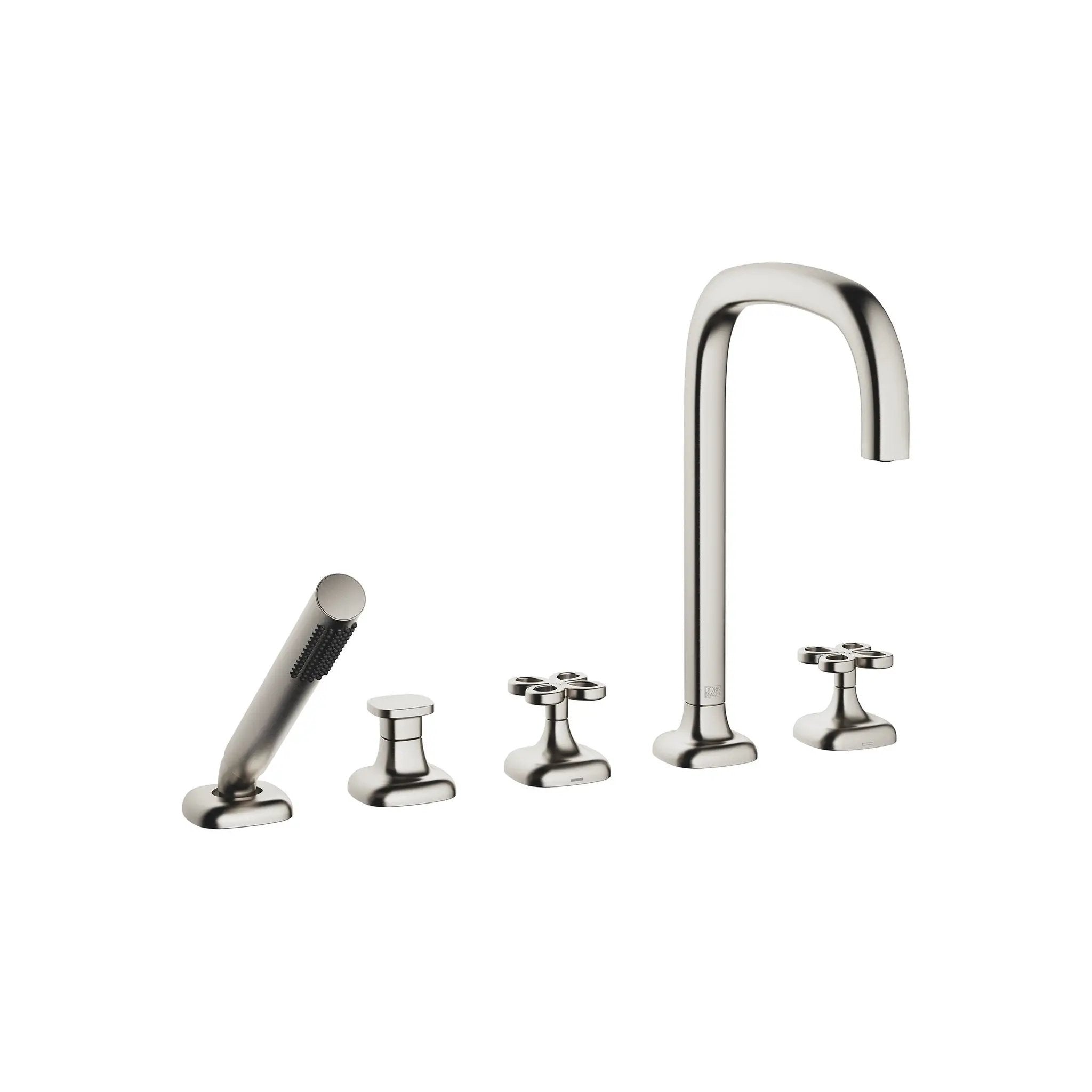 Dornbracht COYA Five Hole Tub Set for Deck-Mounted Tub Installation with Diverter by Dornbracht