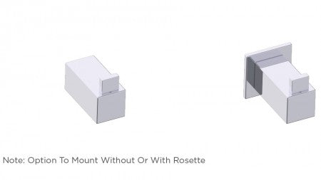 polished chrome robe hook