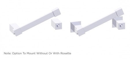 polished chrome tissue holder