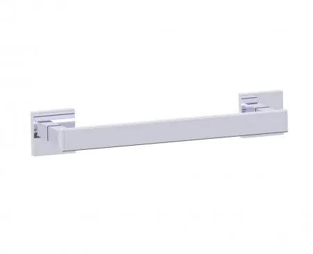 polished chrome grab bar