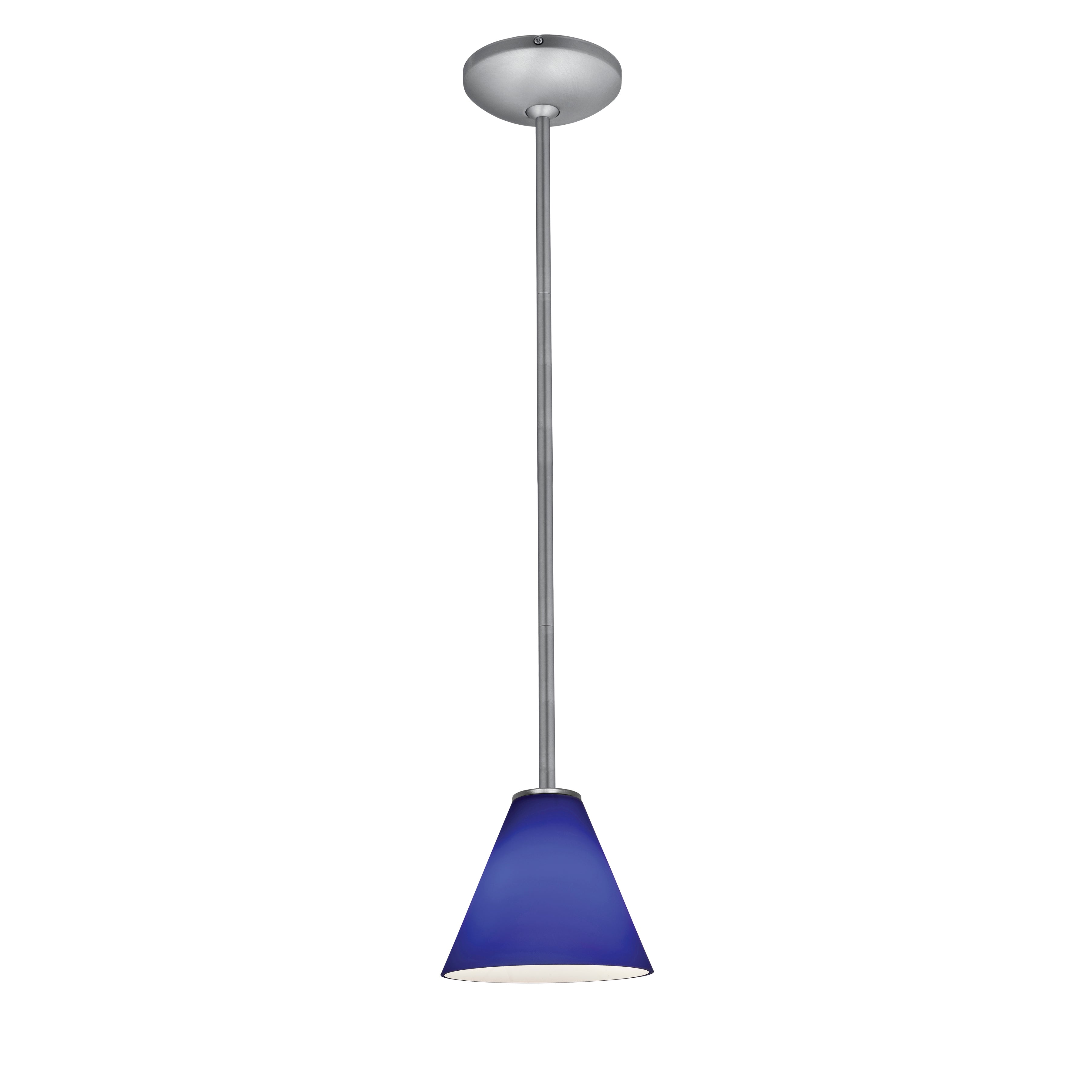 Access Lighting Martini Pendant - Brushed Steel