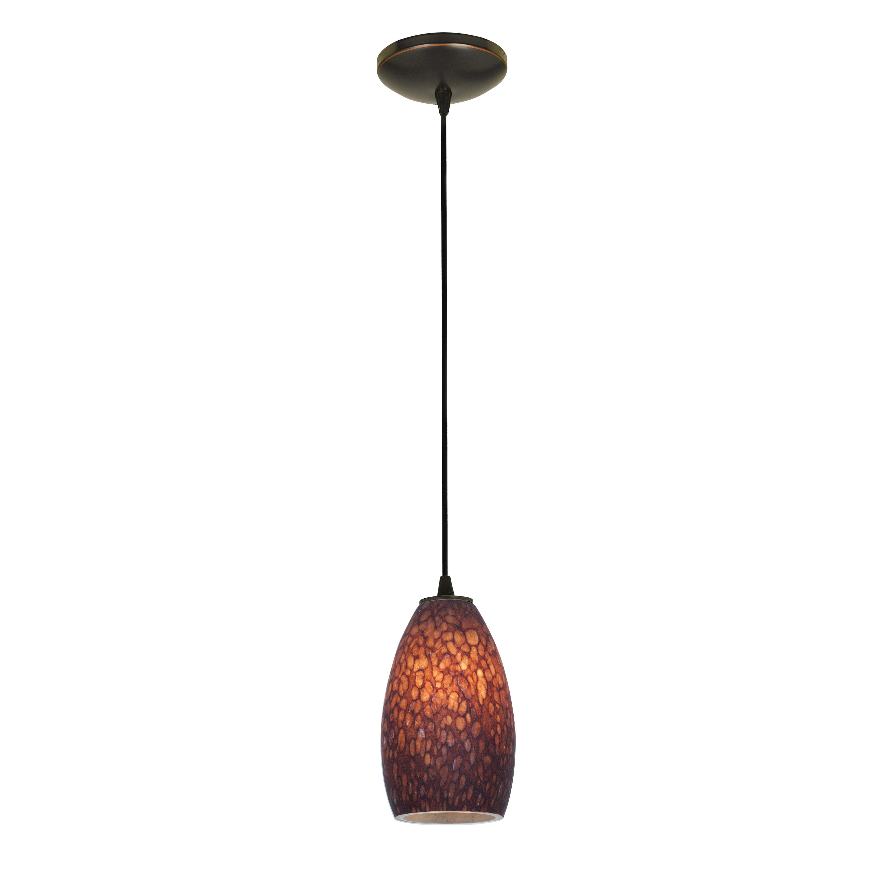 oil rubbed bronze pendant