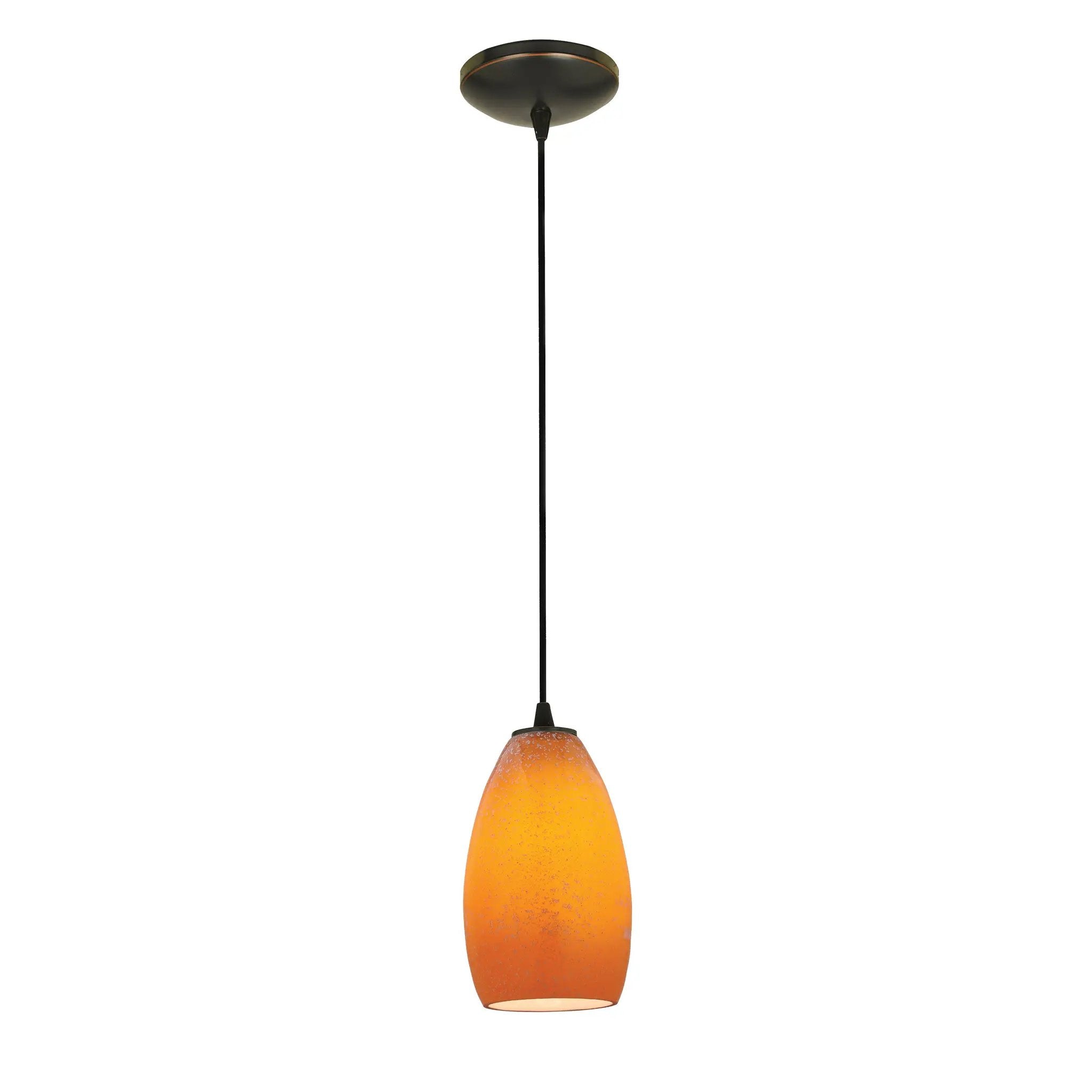 oil rubbed bronze pendant