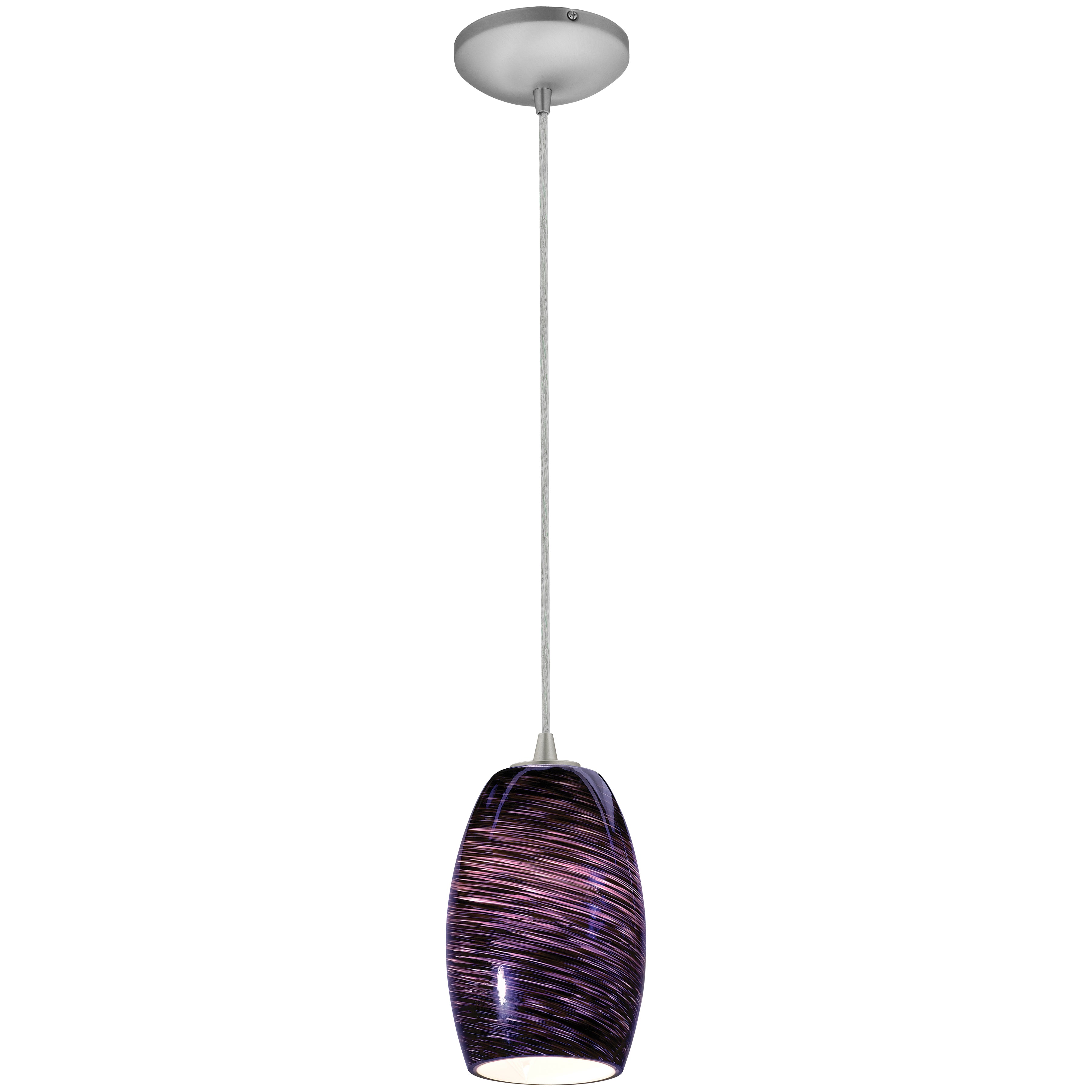 Access Lighting Chianti LED Pendant - Brushed Steel