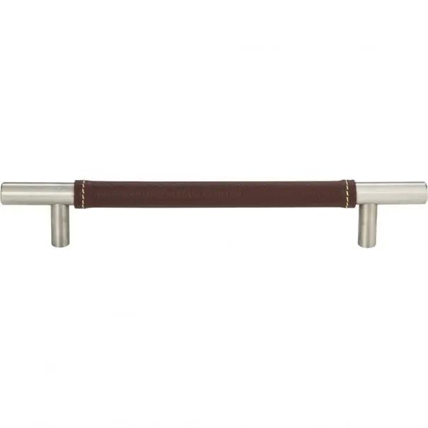 brushed nickel pull