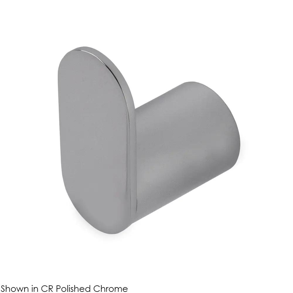polished chrome robe hook