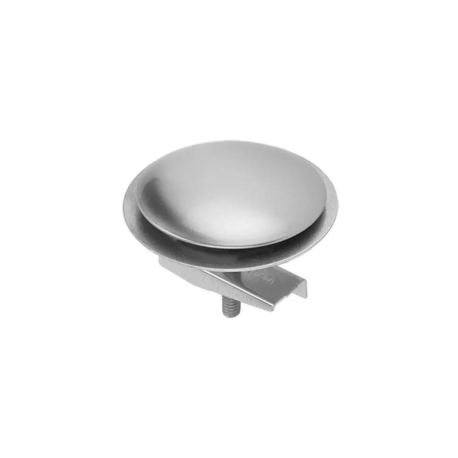 polished chrome hole cover