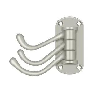 Deltana Triple Swivel Hook, Heavy Duty, 4" Projection by Deltana