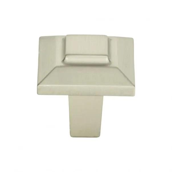 brushed nickel knob
