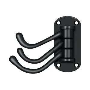Deltana Triple Swivel Hook, Heavy Duty, 4" Projection by Deltana