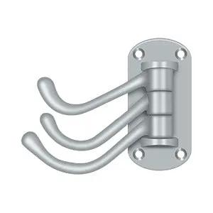 Deltana Triple Swivel Hook, Heavy Duty, 4" Projection by Deltana