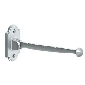 polished chrome valet hook