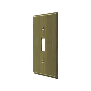 Deltana Switch Plate, Single Standard by Deltana