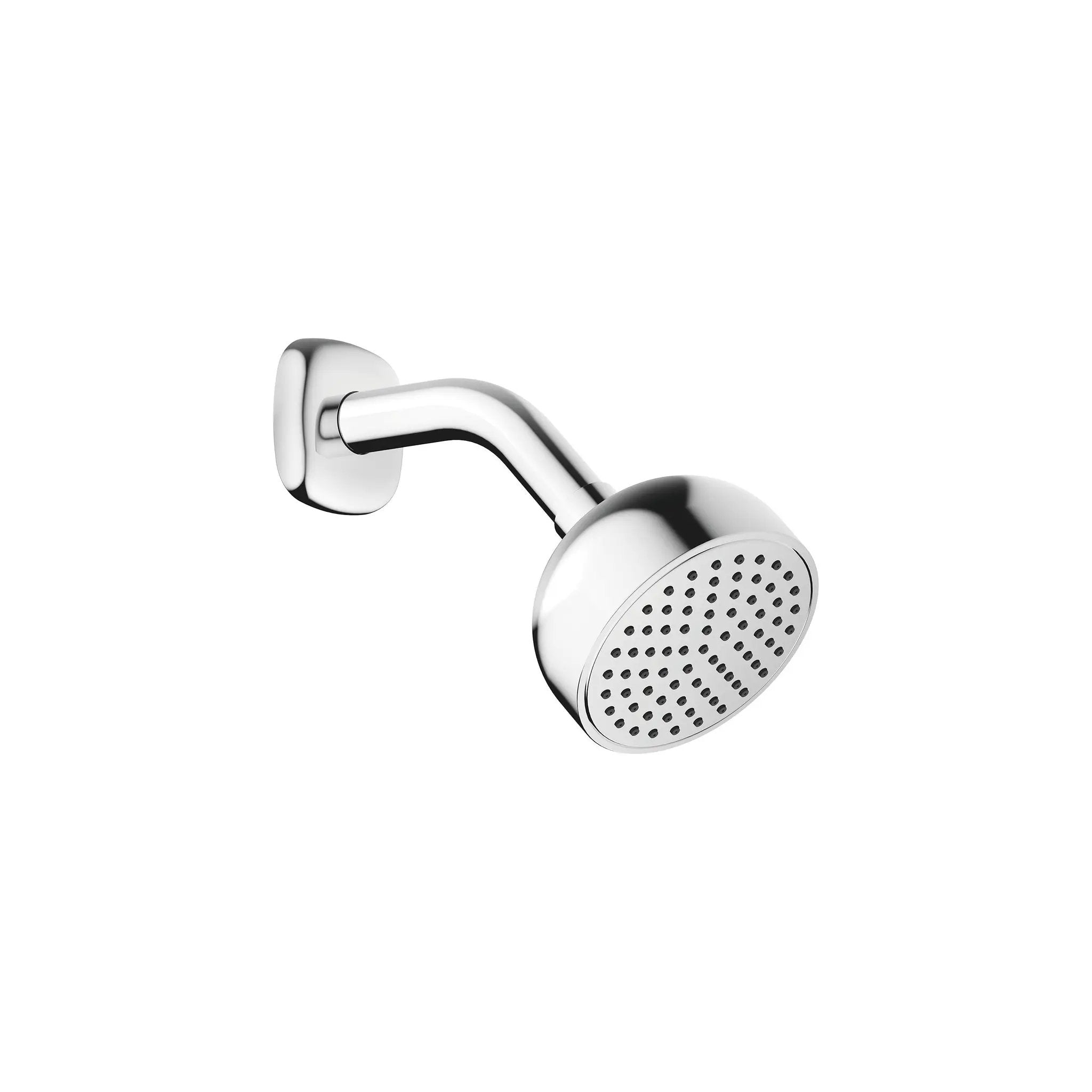 chrome shower head