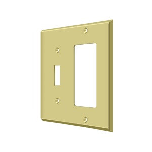Deltana Switch Plate, Single Switch/Single Rocker