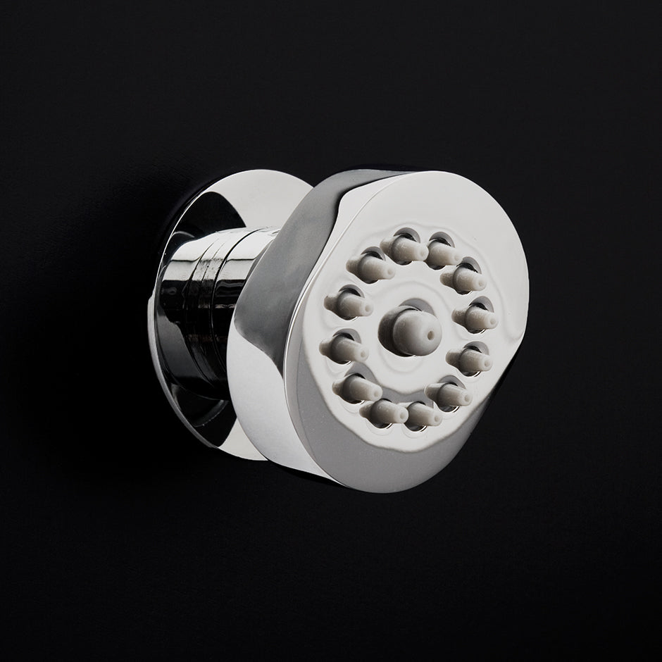 polished chrome body spray