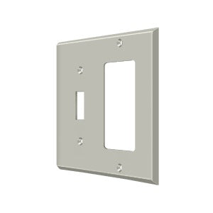 Deltana Switch Plate, Single Switch/Single Rocker